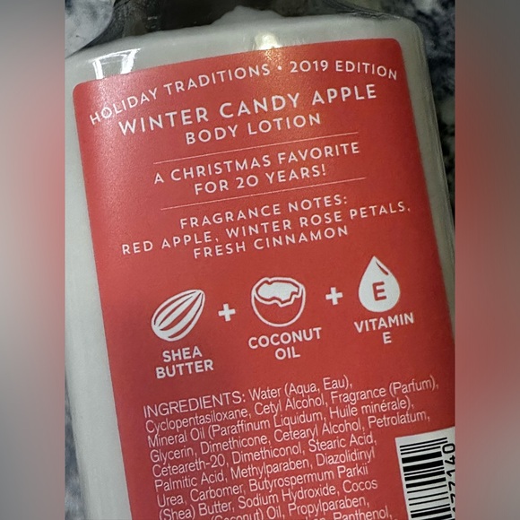 Bath & Body Works Winter Candy Apple 8fl oz 24Hr Moisture Body Lotion Brand New - Picture 7 of 7